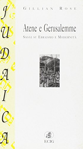 9788875457266: Atene e Gerusalemme. Saggi su ebraismo e modernit (Judaica)