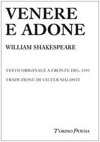 Stock image for Venere e Adone. Testo inglese a fronte for sale by libreriauniversitaria.it