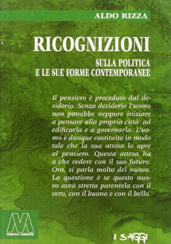 9788875473143: Ricognizioni sulla politica e le sue forme contemporanee (Saggi)