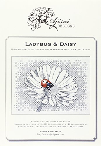 Stock image for Ladybug & daisy. Cross stitch and blackwork design for sale by libreriauniversitaria.it