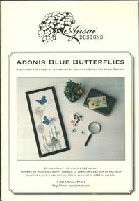 9788875473914: Adonis blue buterflies. Cross stitch and blackwork design (Ajisaipress)