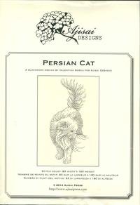 9788875473945: Persian cat. Blackwork design (Ajisaipress)