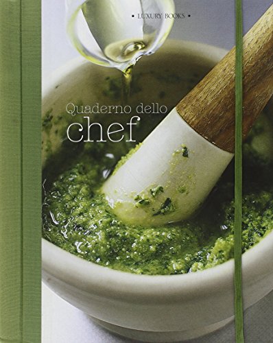 Imagen de archivo de Quaderno dello chef a la venta por medimops