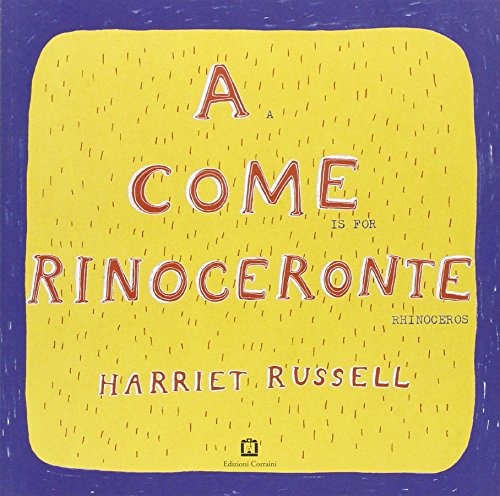 Beispielbild fr A come rinoceronte. Testo inglese a fronte zum Verkauf von Book Alley