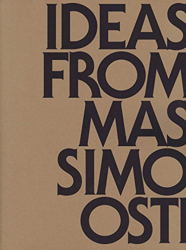 9788875706296: Ideas from Massimo Osti. Ediz. italiana e inglese