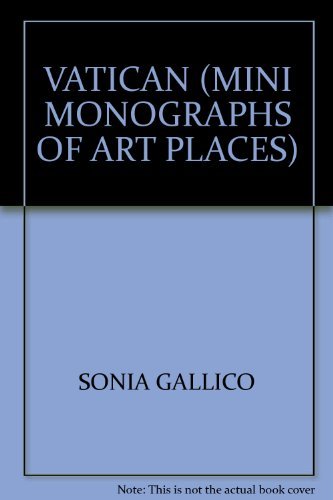 Stock image for VATICAN (MINI MONOGRAPHS OF ART PLACES) for sale by MusicMagpie