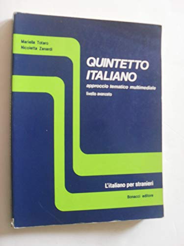 Beispielbild fr Quintetto Italiano: Testo Dello Studente zum Verkauf von WorldofBooks