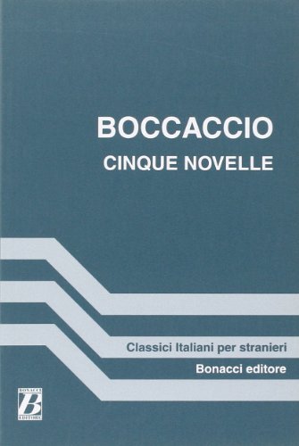 9788875732936: Cinque Novelle (a Cura DI M Spagnesi) (Fiction, Poetry & Drama)
