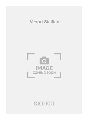 Stock image for I Vespri siciliani. for sale by FIRENZELIBRI SRL