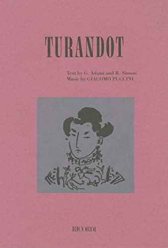 Beispielbild fr Turandot : Libretto zum Verkauf von Better World Books
