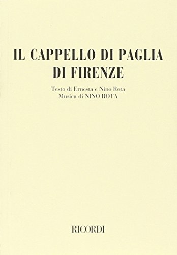 9788875925277: Il Cappello Di Paglia Di Firenze