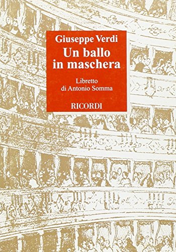 Stock image for Un Ballo In Maschera (Ein Maskenball) for sale by Revaluation Books