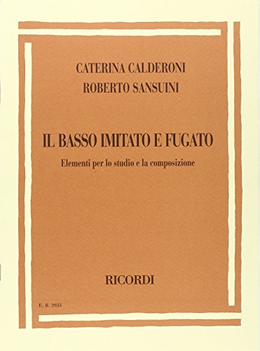 Beispielbild fr Il Basso Imitato E Fugato zum Verkauf von Revaluation Books