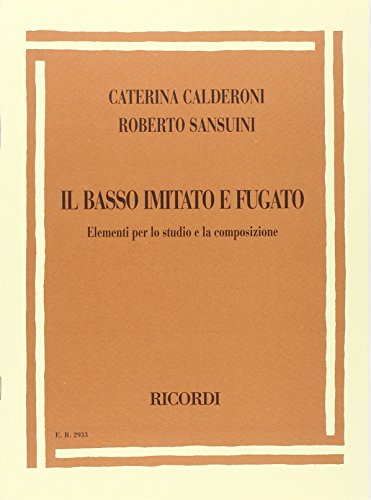 Stock image for Il Basso Imitato E Fugato for sale by Revaluation Books