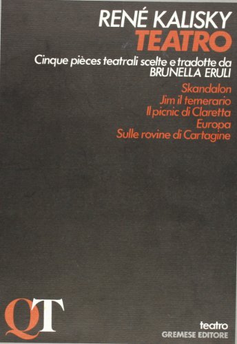 9788876053641: Teatro (Quaderni di teatro)