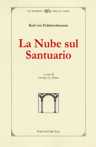 9788876220920: La nube del santuario (La bautta. Lo spirito delle cose)