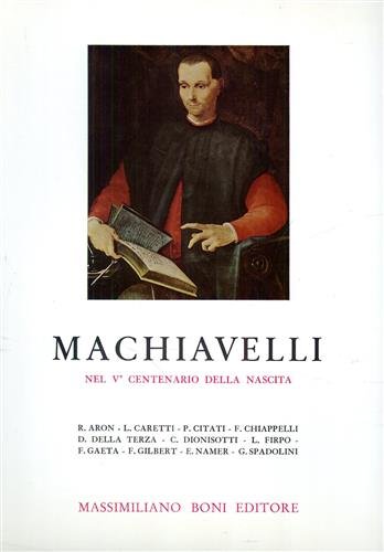Imagen de archivo de Machiavelli nel V centenario della nascita a la venta por Ammareal