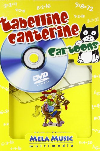 Imagen de archivo de Tabelline canterine cartoons. Ediz. illustrata. Con DVD. Con gadget a la venta por Libreria Oltre il Catalogo