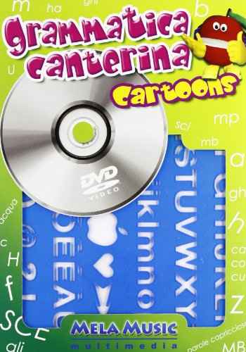 Imagen de archivo de Grammatica canterina cartoons. Ediz. illustrata. Con DVD. Con gadget a la venta por Libreria Oltre il Catalogo