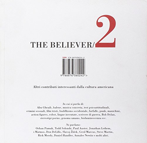 9788876380242: The believer. Altri contributi interessanti dalla cultura americana (Vol. 2)