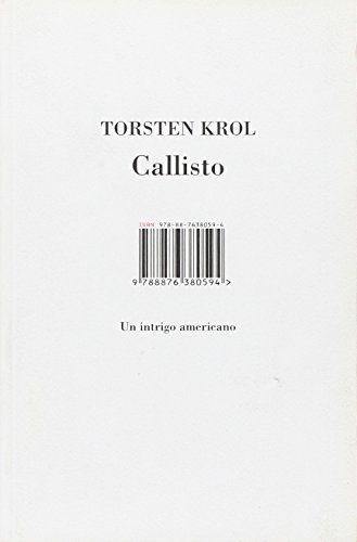9788876380594: Callisto. Un intrigo americano