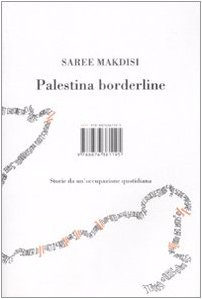 9788876381195: Palestina borderline. Storie da un'occupazione quotidiana