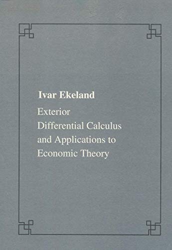 Stock image for Exterior differential calculus and applications to economic theory (Publications of the Scuola Normale Superiore) for sale by Reuseabook