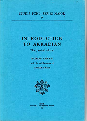 Introduction to Akkadian (Hardcover) - Richard Caplice