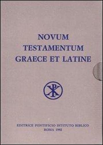 9788876535970: Novum Testamentum Graece Et Latineapparatu Critico Instructum (Italian and Greek Edition)