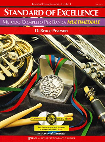 9788876654435: Standard of excellence. Metodo completo per banda multimediale. Tromba/cornetta in Sib. Livello 1. Con 2 CD-Audio