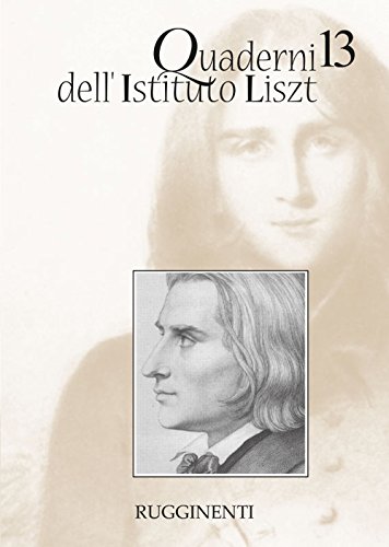 Stock image for Quaderni dell'Istituto Liszt. 13. for sale by libreriauniversitaria.it