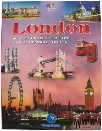 9788876665455: Londra - 161 illustrazioni a colori e mappa del centro di Londra, una guida turistica.