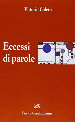 Beispielbild fr Eccessi di parole zum Verkauf von medimops