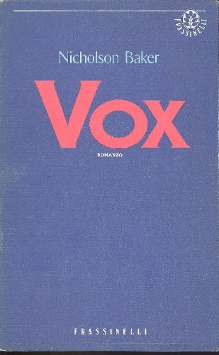Imagen de archivo de Vox a la venta por medimops