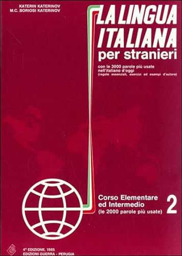 Stock image for La lingua italiana per stranieri II. Lehrbuch: Corso elementare ed intermedio: Corso Elementare Ed Intermedio - Textbook 2 (Two Volume Edition) for sale by medimops