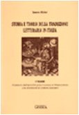 Beispielbild fr Storia e Teoria Della Taduzione Letteraria in Italia (Volume 1) zum Verkauf von Anybook.com