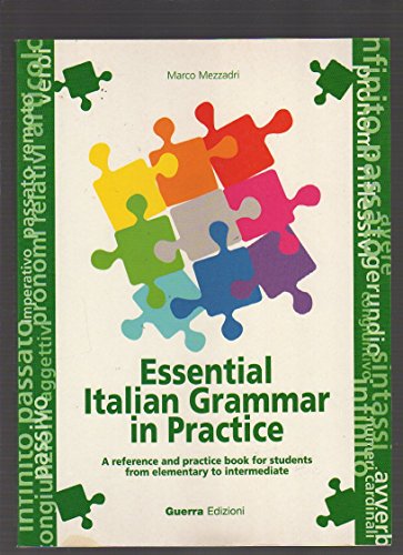 9788877154347: Grammatica essenziale della lingua italiana con esercizi: Essential Italian Gram