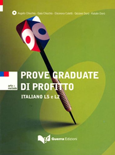 Beispielbild fr Arte e metodo: Prove graduate di profitto zum Verkauf von Foggy Mountain Books