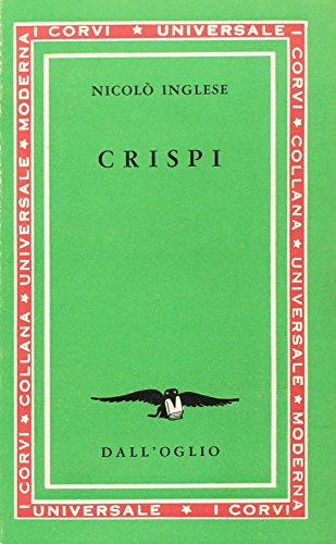 Beispielbild fr Crispi. zum Verkauf von FIRENZELIBRI SRL