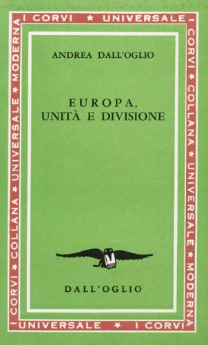 Beispielbild fr Europa, unit e divisione. zum Verkauf von FIRENZELIBRI SRL