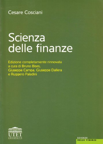 Imagen de archivo de Scienza delle finanze a la venta por Brook Bookstore