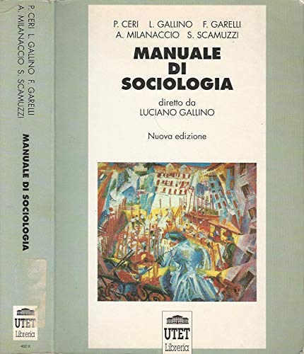 9788877504821: Manuale di sociologia