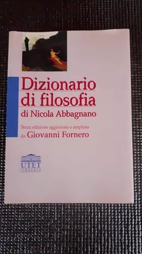 9788877507235: Dizionario Di Filosofia (V.E.) [Italia]