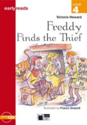 9788877546135: Freddy Finds The Thief. Book (+CD) (Primaria.English letture) - 9788877546135: Freddy Finds the Thief + audio CD (BLACK CAT EARLYREADS)