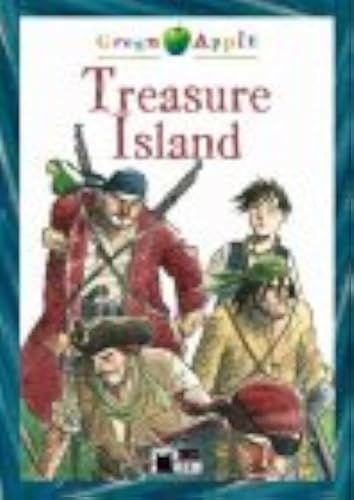 9788877549273: Treasure Island: Treasure Island + audio CD (Green apple) - 9788877549273: Treasure Island + online audio (BLACK CAT.GREEN APLE)