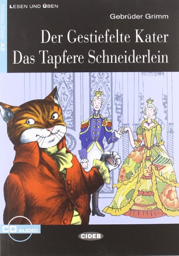 9788877549624: Lesen und Uben: Der gestiefelte Kater/Das tapfere Schneiderlein + CD (Lesen Und Uben, Niveau Zwei)