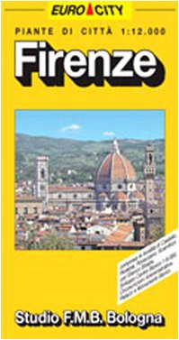 9788877750174: Firenze, pianta della città, centro storico (Euro-City) (Italian Edition)