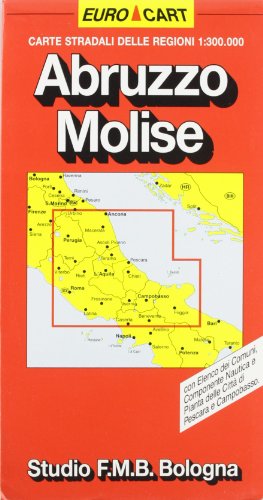 9788877753007: Abruzzo. Molise 1:300.000 (Euro Cart)