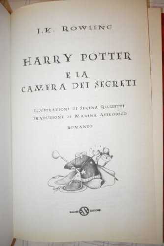 9788877827036: Harry Potter E la Camera Dei Segreti (Italian Edition)