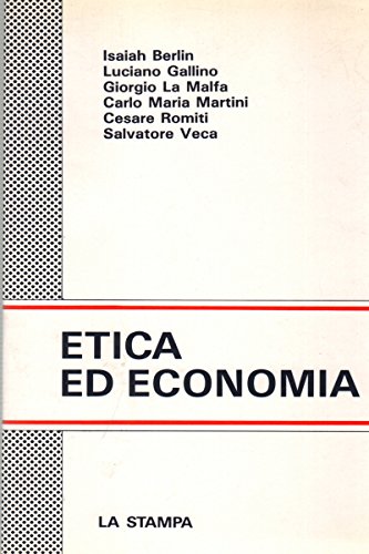 9788877830432: Etica ed Economia
